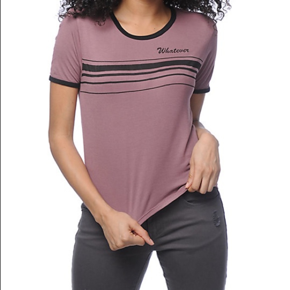 Zumiez ringer tee